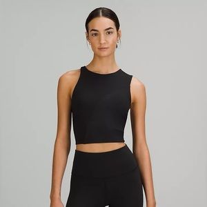 Like New! Lululemon Ribbed Asymmetrical Yoga Tank Top